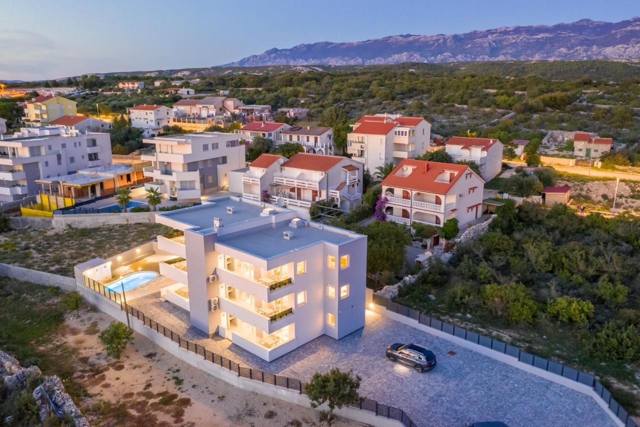Villa Lena Luxury Apartments Novalja Exterior foto