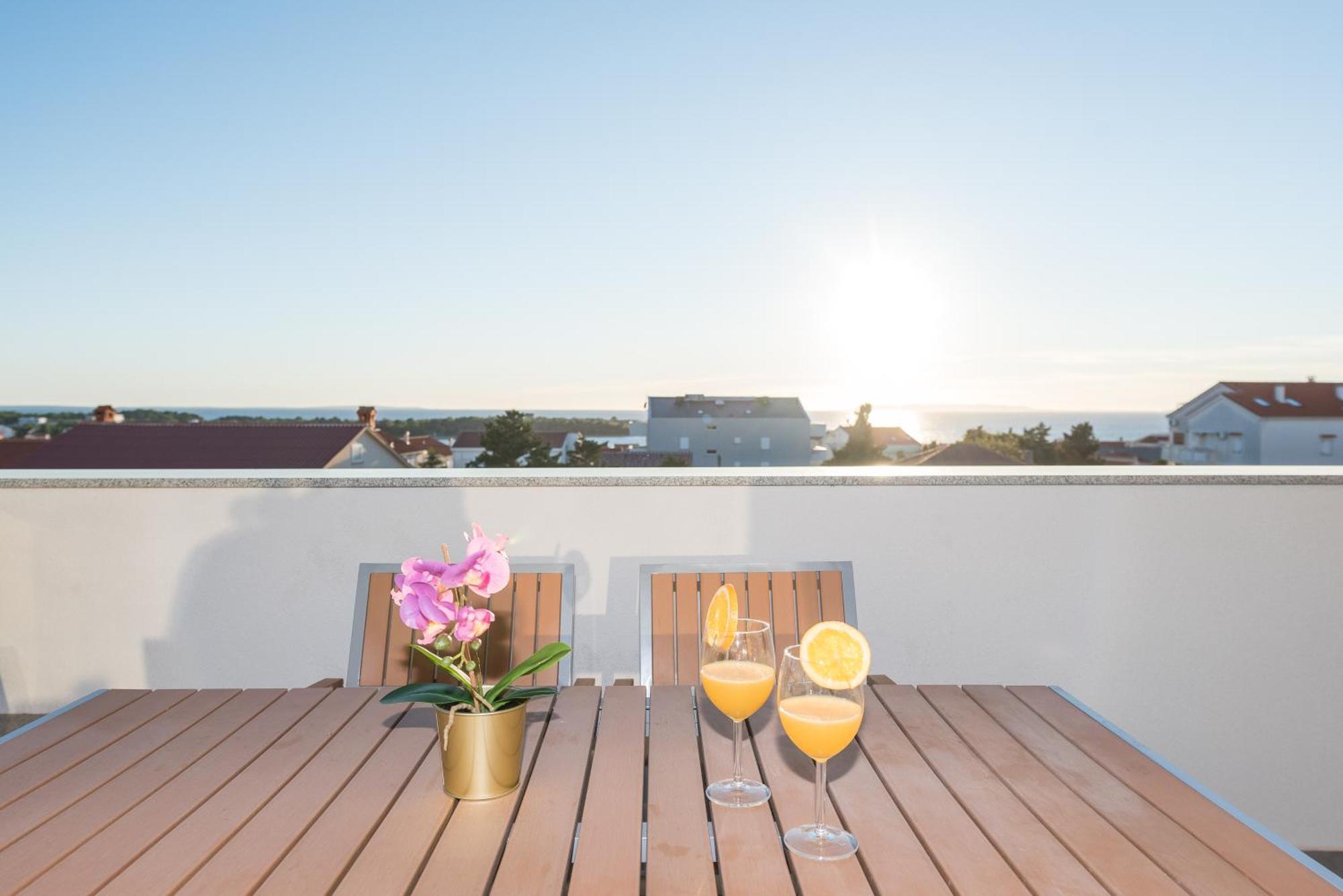 Villa Lena Luxury Apartments Novalja Zimmer foto