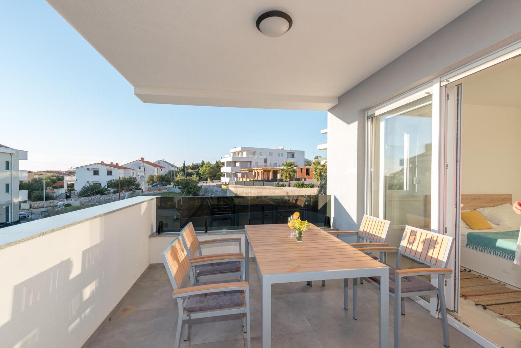 Villa Lena Luxury Apartments Novalja Zimmer foto
