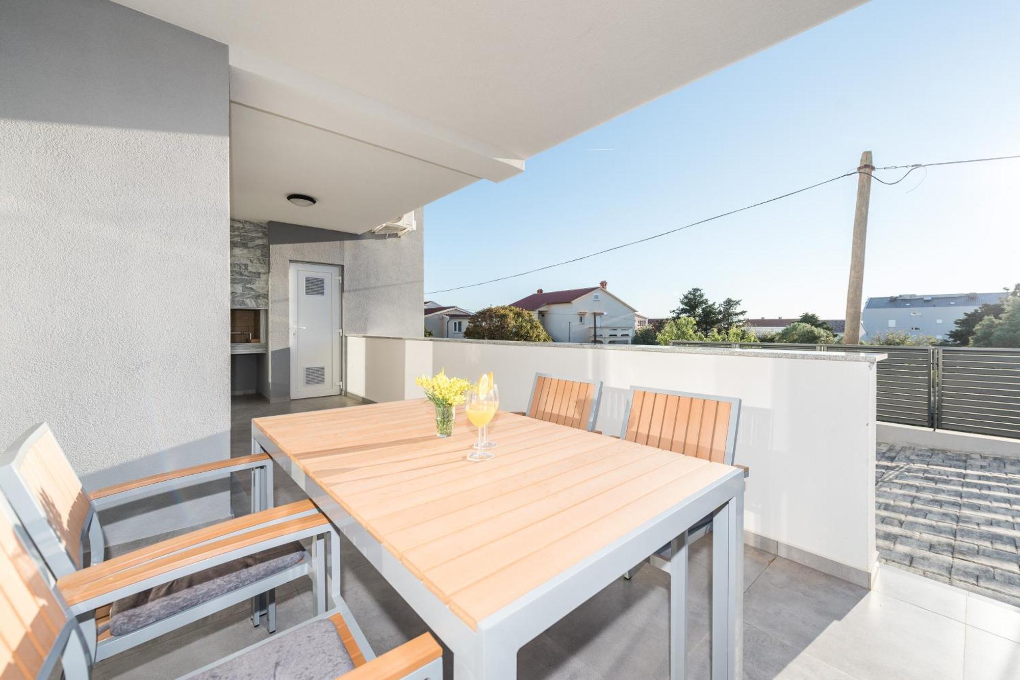 Villa Lena Luxury Apartments Novalja Zimmer foto